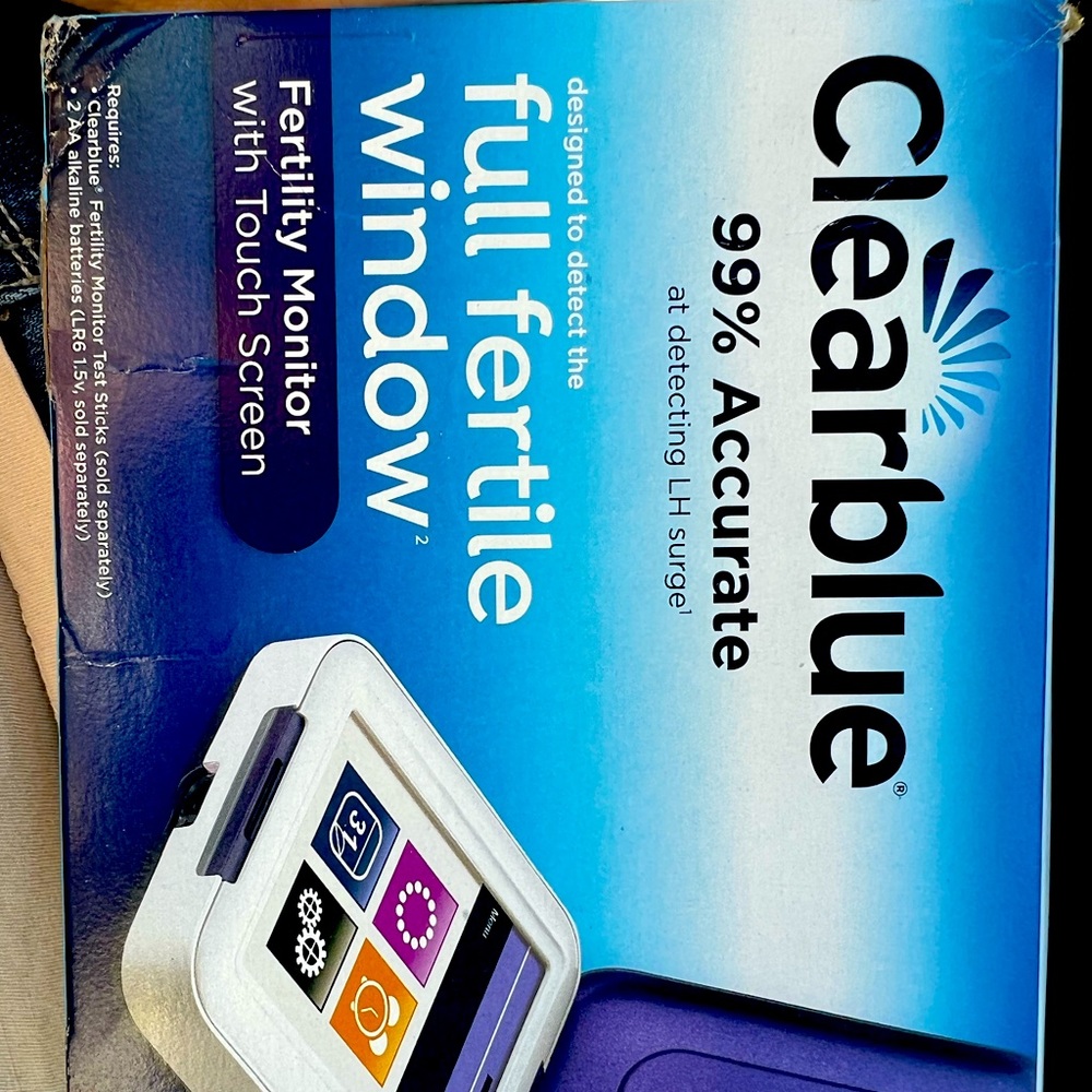 Clear blue Fertility Monitor
